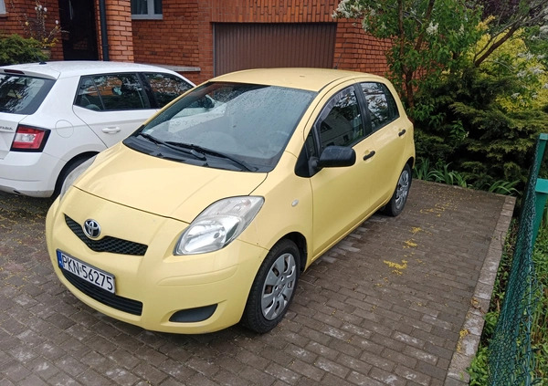 Toyota Yaris cena 8500 przebieg: 356000, rok produkcji 2009 z Konin małe 46